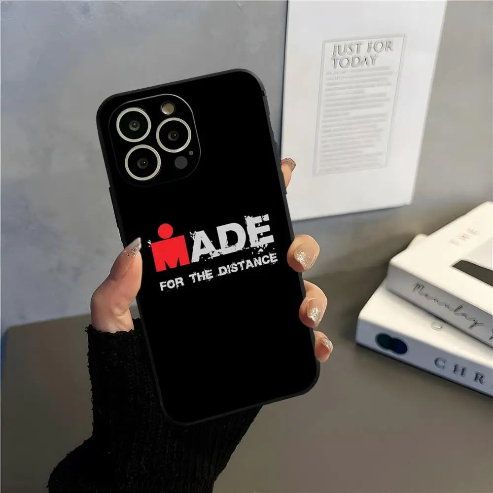 Triathlon Phone Case For IPhone 17 15 16 13 Pro Max 14 12 11 Xr X 8 7 6 Plus Luxury Back Cover