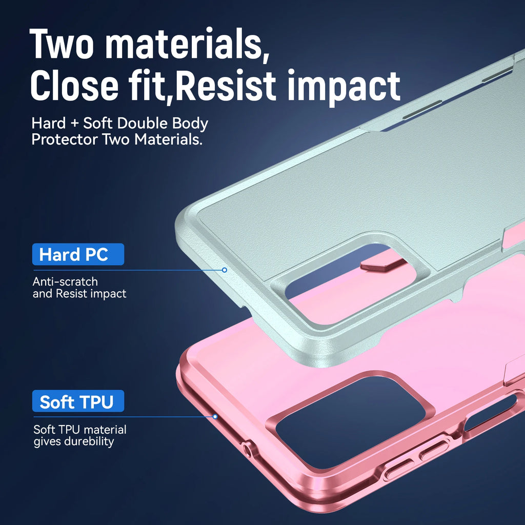 Anti-Shock Protection Case for Samsung Galaxy S26 Ulta S25 FE S24 S23 Plus S22 S21 A17 A56 A36 A16 A15 A54 5G A14 A53 A55 A35