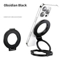 360° Rotation Magnetic Finger Ring Phone Holder Aluminum Alloy Foldable For iPhone 17 16 15 14 13 12 Pro Max 2026