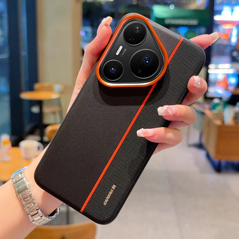 Camera Style Case For Huawei Pura 80 Ultra Pro Pro+ Pura 70 Ultra Pro Pro+ Protective Shell Luxury PU Leather Shockproof Cover