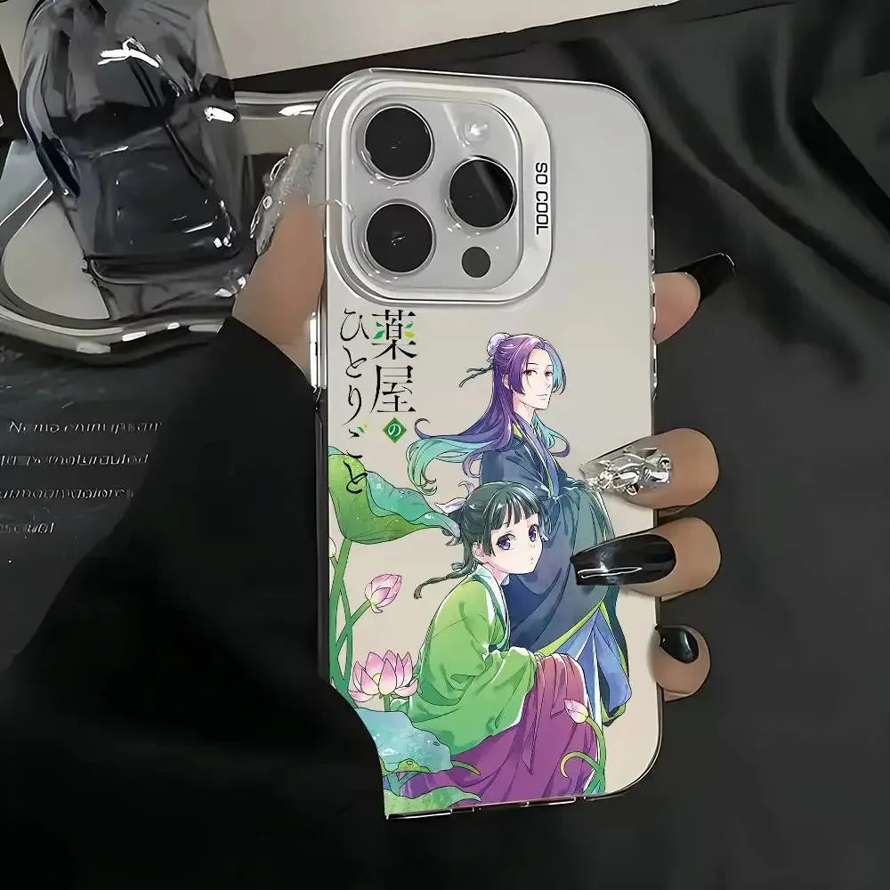 Anime The Apothecary Diaries Phone Case For iPhone 17 16e 16 15 14 13 12 11 mini Pro Max X XR XSMAX 8 7 Air Plus Anti Fall Matte