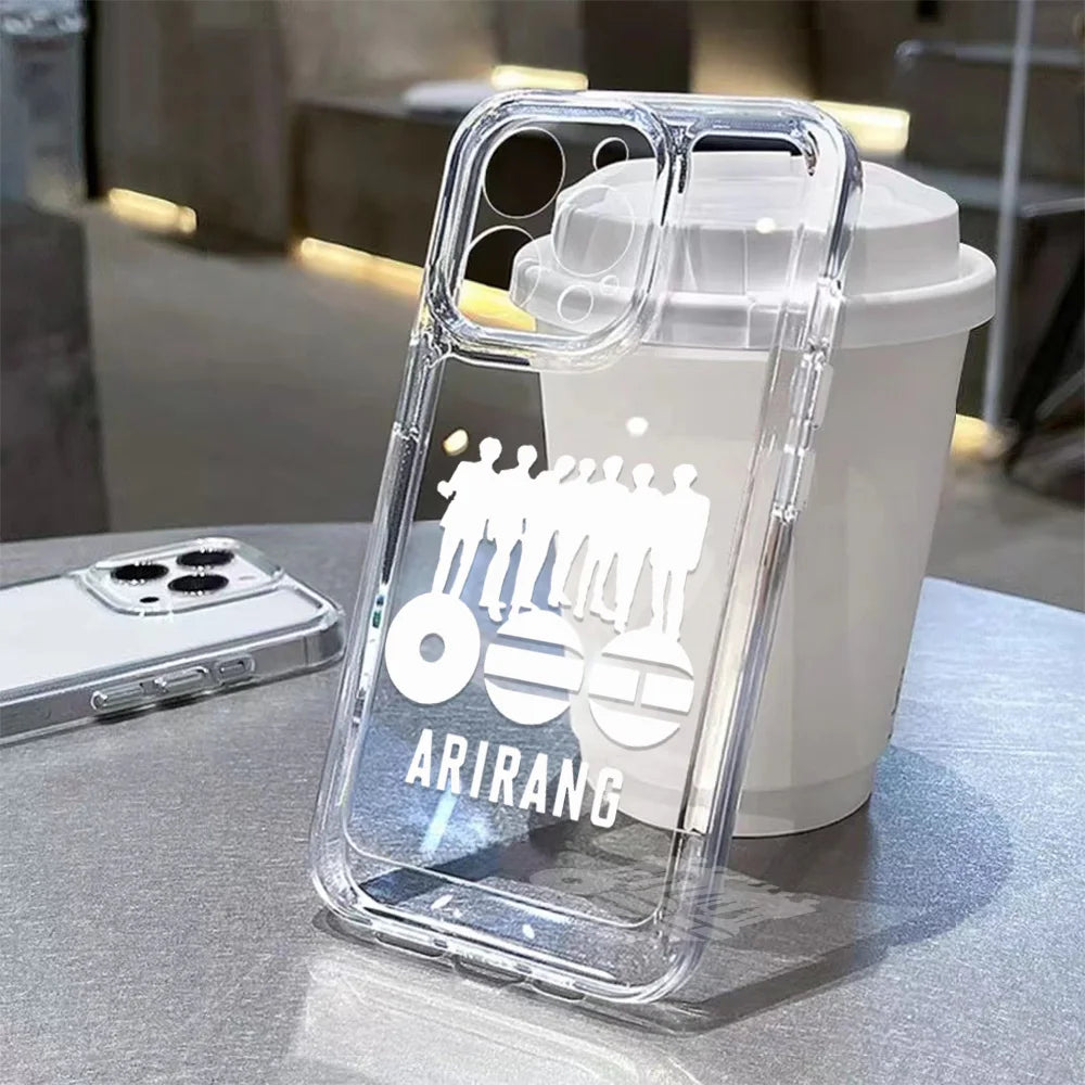 Hot K-KPOP Cartoon B-BTS Phone Case For iPhone 17e 17 16 16e 15 14 13 12 11 Mini Pro Max X XR XSMax 7 8 Air Plus Back Cover