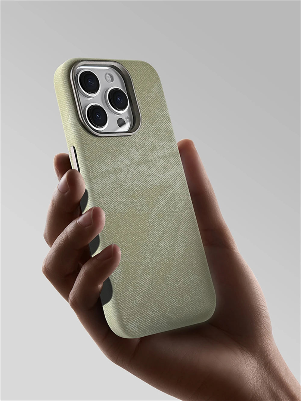 Luxury For MagSafe Fiber Leather Shockproof Case For iPhone 17 16 15 14 Plus 13 12 Pro Max Magnetic Wireless Charge Back Cover