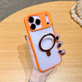 Luxury For Magsafe Wireless Charge Case For iPhone 17 16 15 Plus 14 13 12 11 Pro Max Camera Protect Magnetic Ring Bracket Cover