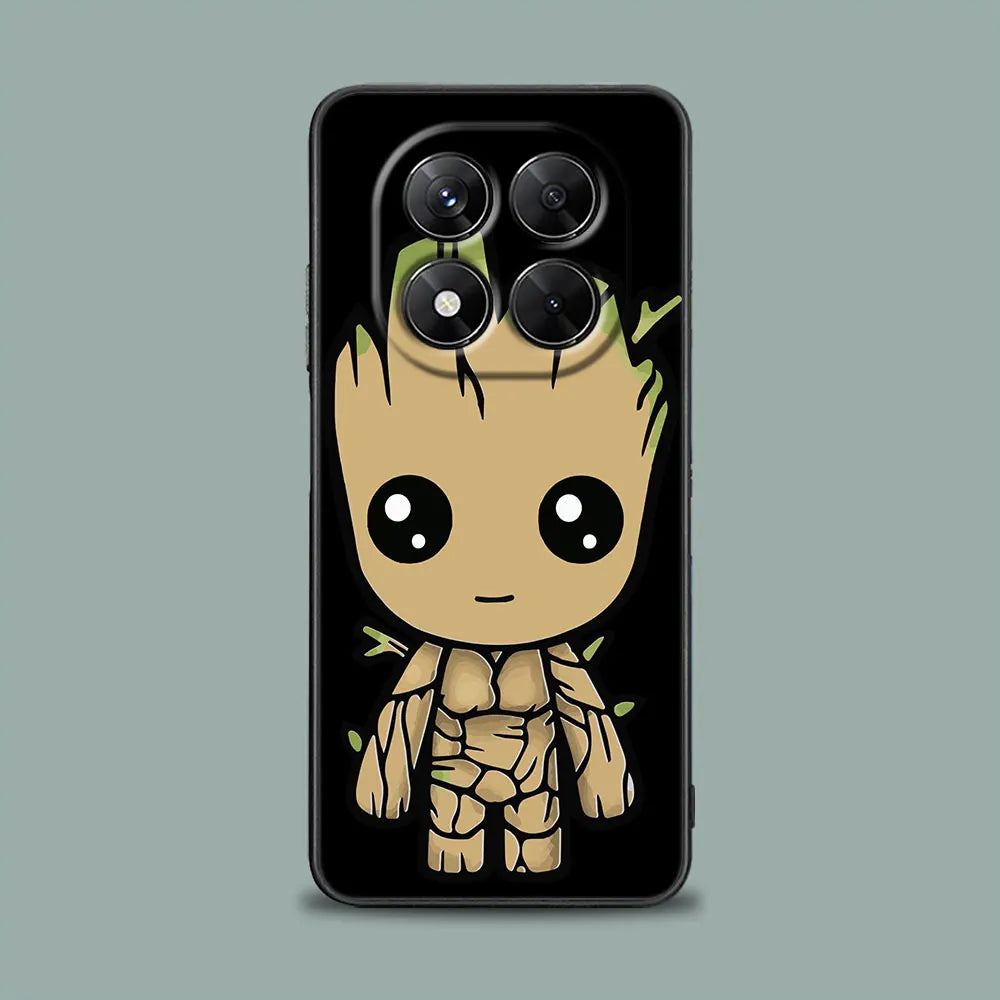 Marvel Phone Case For Redmi 15C 14C 13C Back Cover Spiderman For Redmi Note 15 14 13 12 Pro Plus 11 10 8 Pro Iron Man Groot Case