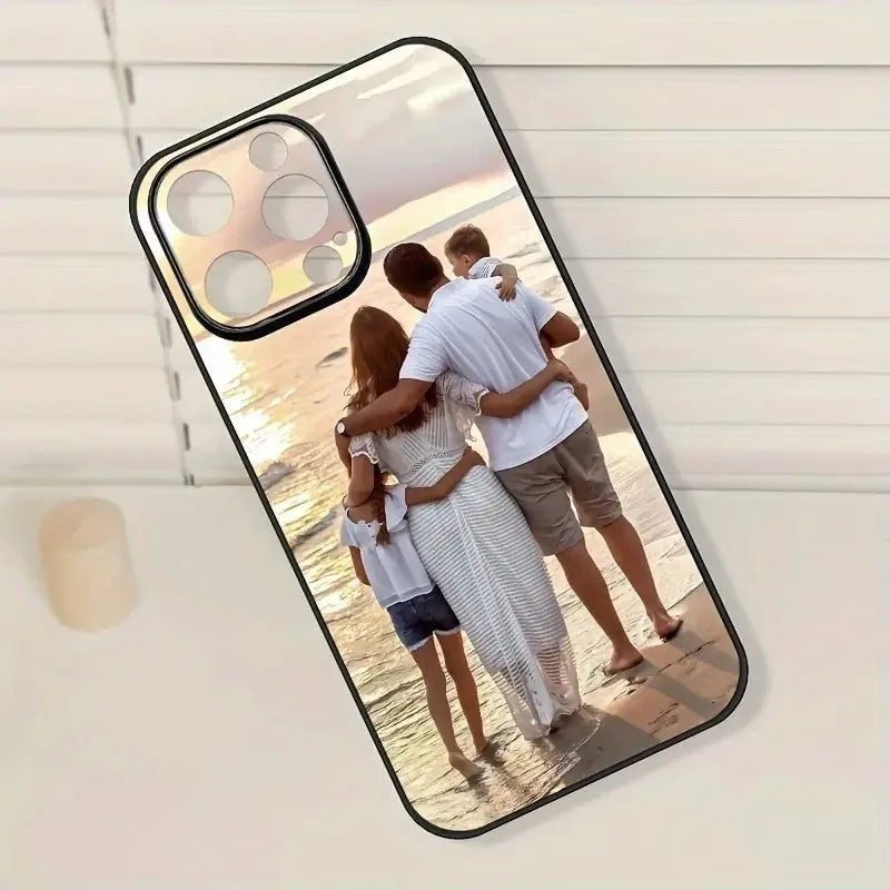 DIY Photo Custom For iPhone 17 16 15 14 13 12 11 Pro XS Max Air Mini XR 7 8 6 6s Plus 17e SE 2022 2022 Silicone TPU Soft Cover