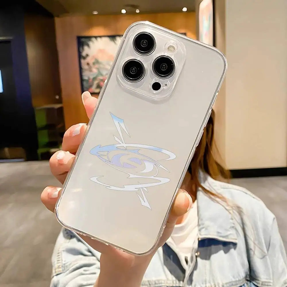 Singers A-ATEEZ Logo Phone Case Transparent For IPhone 17 16 15 14 13 12 11 PRO MAX PLUS Mini Soft Skin-friendly Cover