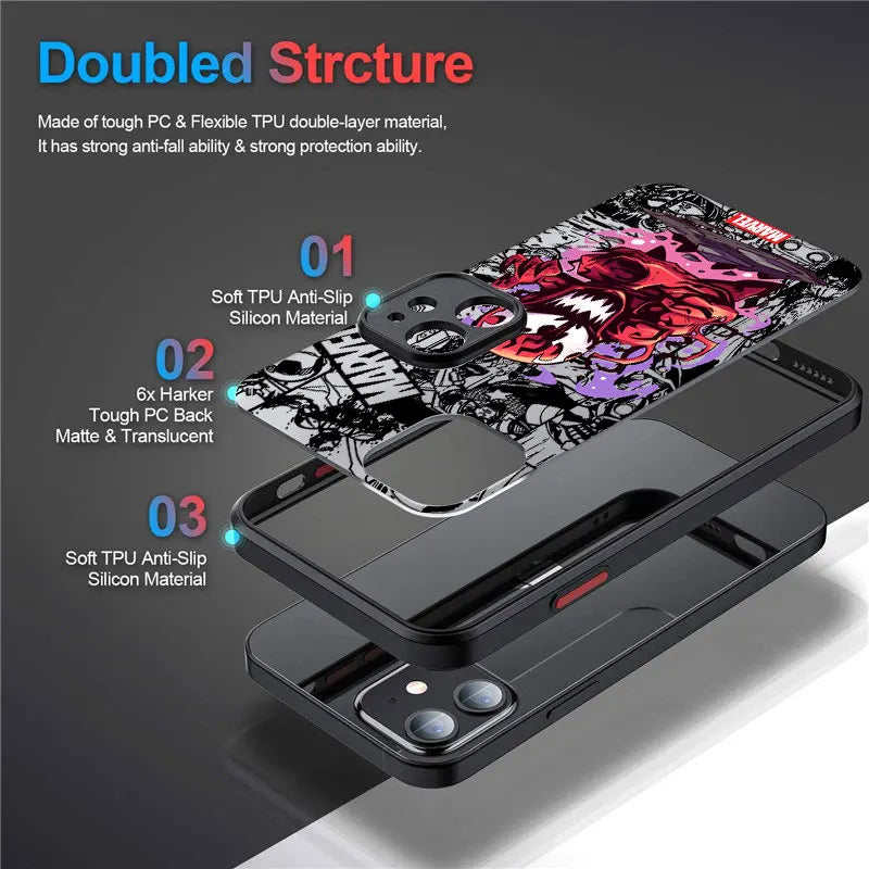 Marvel Sipiderman Venom Phone Case For iPhone 17 16 15 Pro Max Case 14 13 12 11 Pro Max 16e 17e Air Mini XS XR X 7 8 Plus Cover