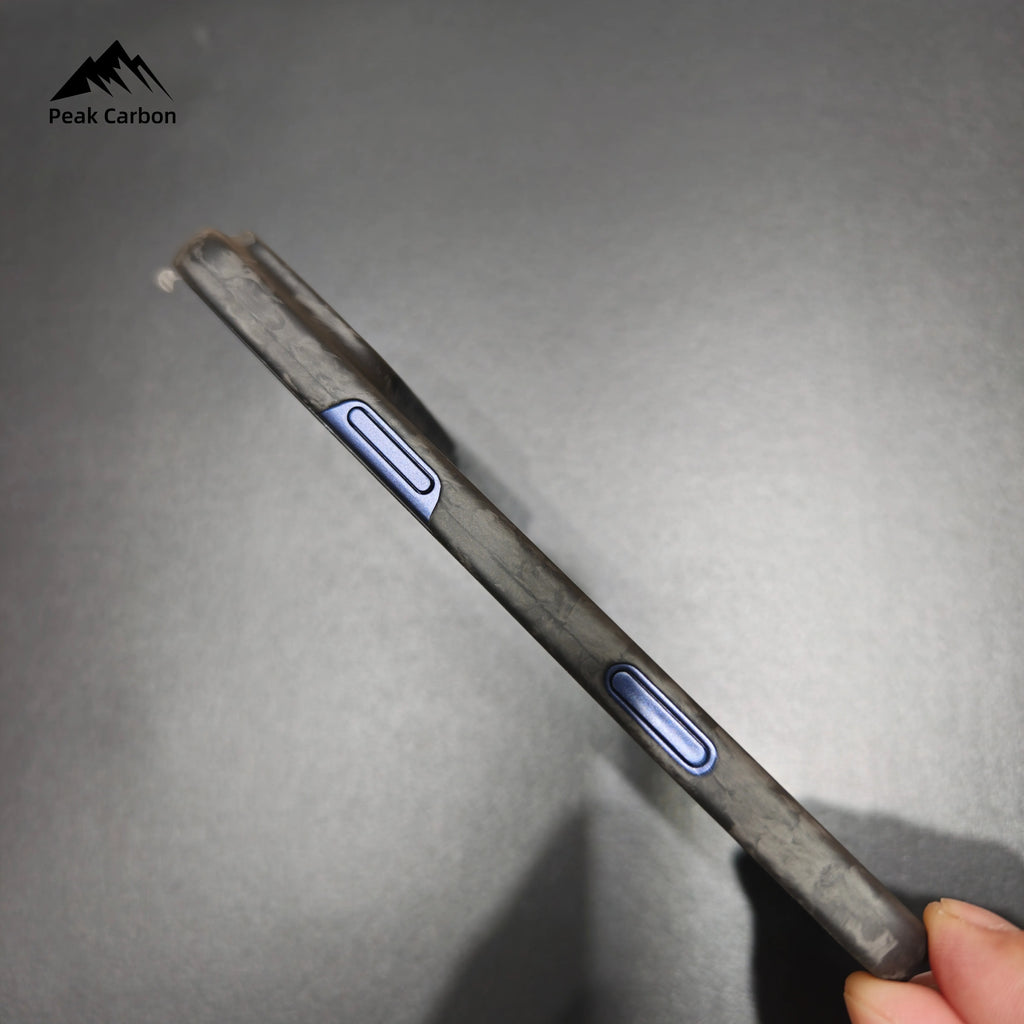 Matte Forged Real Carbon Fiber Case for iPhone 17 Pro Max /17Pro Super Light Hard Protective Luxury Business Back Phone Cover