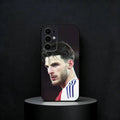 Football Star D-Declan Rice Phone Case For Samsung S25,S24,S23,S22,S21,S20,Plus,Fe,Lite,Others Black Cover