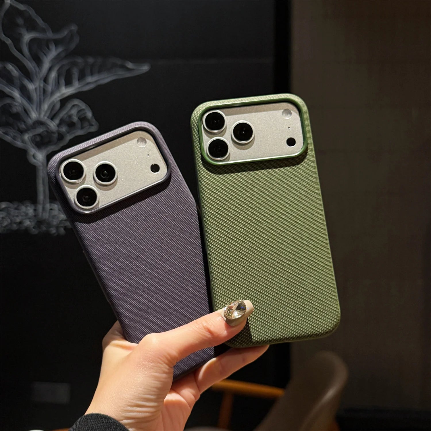 Original Tech Fabric Case For iPhone 17 Air 16 15 14 Plus 13 12 11 Pro Max For MagSafe Magnetic Soft Anti-Slip Shockproof Cover