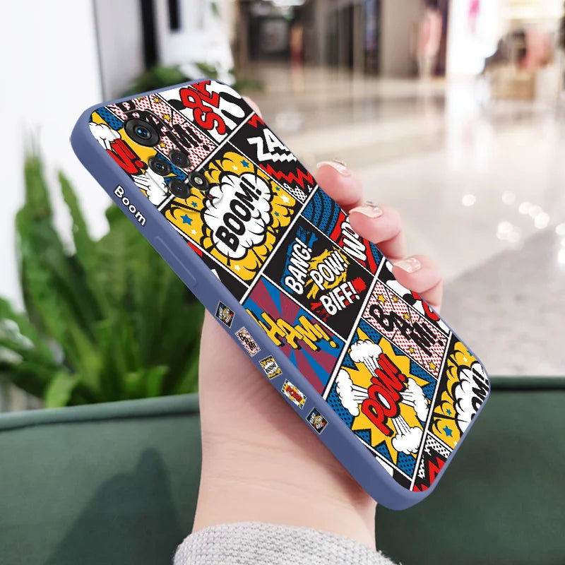 Tide Chart Phone Case For Xiaomi Redmi Note 14 13 12 12S 11 11S 10 10T 10S 9 9S 8 7 Pro Plus 4G 5G Liquid Silicone Cover
