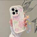 Tulip Flower Chain Case For Samsung Galaxy A17 A16 A36 A26 A56 A55 A35 A25 A15 A07 A06 A32 A50S A51 M16 cover Bracelet