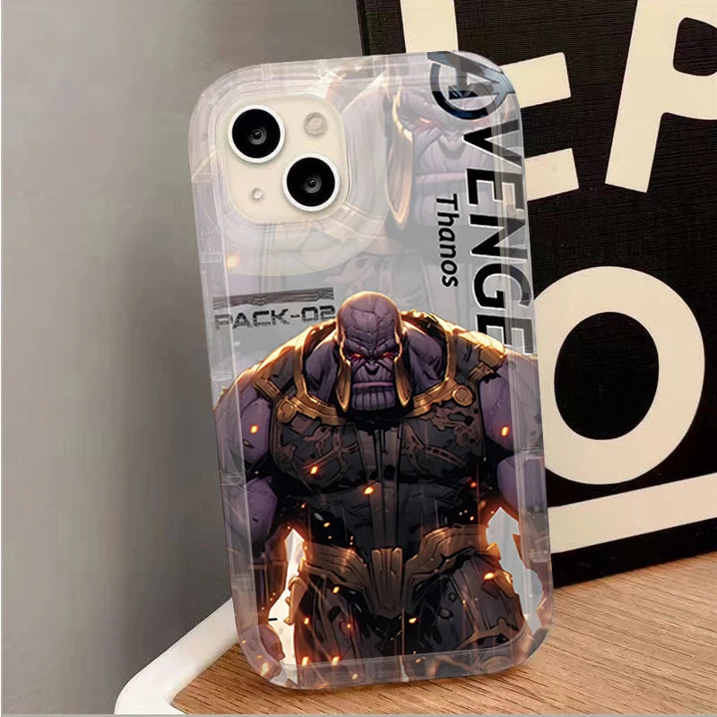 Marvel Spider Man Iron Man Clear Soft Case for Huawei P30 P40 P50 P60 Pro Honor 100 90 80 70 60 50 X9 X9A X8 X5 Magic5 Magic 5