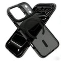 Luxury Matte Clear Back Magnetic Phone Case with Adjustable Kickstand Compatible For iPhone Air 17 ProMax 16 15 14 Plus 13 12 11