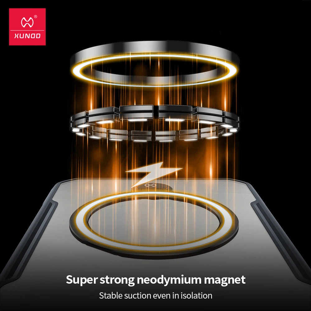 Xundd For OPPO Find X9 Pro Find X9 Magnetic Case Airbag Shockproof Camera Protection TPU&Acrylic 360 ° Rotating Stand  Cover