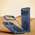 Eary for iPhone 17 Pro Max Air Phone Case Aluminum Alloy Metal Frameless Shell for Magsafe Minimalist Anti-Drop Protective Cover