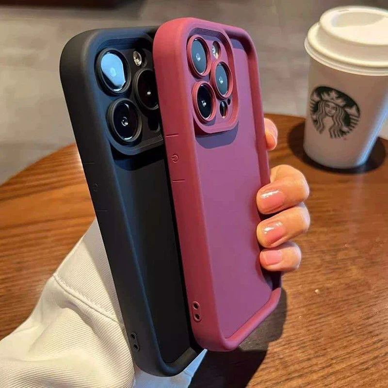 Thickened Shockproof Case for iPhone 17 16 15 14 13 12 11 Pro Max Candy Color Cover for IPhone 17e 16e 7 8 Plus X XS XR SE2 Air