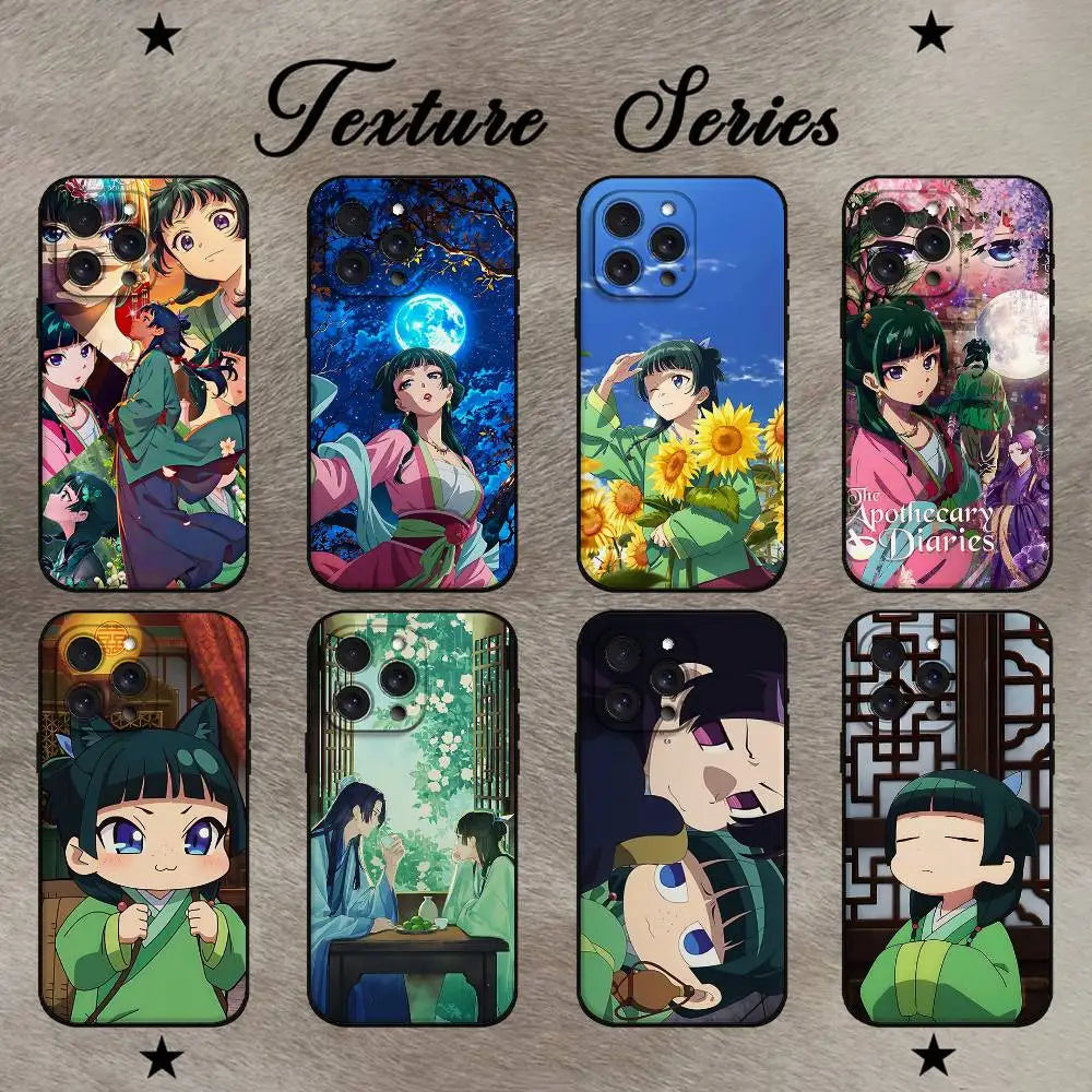 Apothecary Diaries Maomao Phone Case For IPhone 17 16 15 14 13 12 11 PRO MAX PLUS Mini TPU Soft To Skin-friendly Case