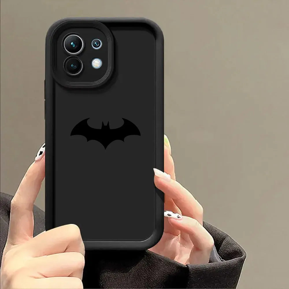 Marvel B-Batmans Ironman Cute Case for Xiaomi 13T 14 14T 15 15T Pro 17 Ultra Poco M7 M8 F8 F7 X6 X7 X8 Pro Max Shockproof Cover
