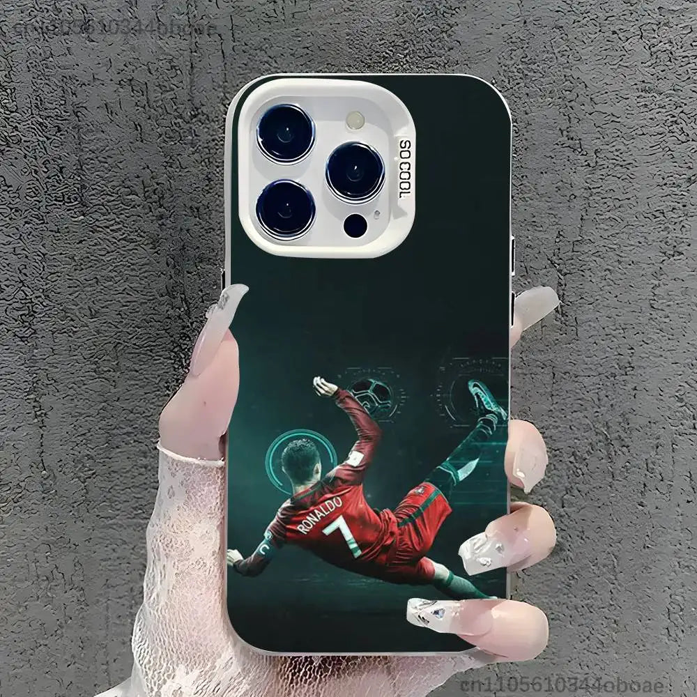 2026 WC POR P-Portugal Phone Case For iPhone 17,16,15,14,13,12,11,Pro,Max,Plus Shockproof Cover