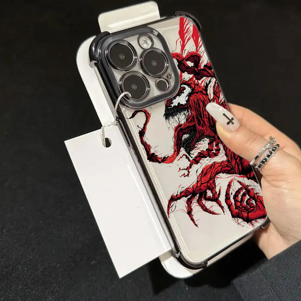 Marvel Venom Logo Phone Case For Xiaomi Poco X8 Pro Max Cases X5 X6 X7 F4 F5 F7 Pro F8 Ultra M7 X8Pro Silicone Protective Cover