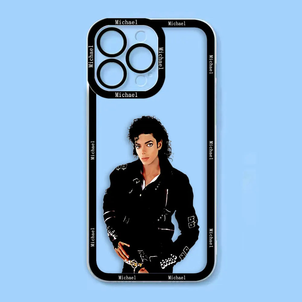 Dancer m-Michael j-Jackson Clear Phone Case For Realme 15 5 6 7 7I 8 8I 9 9I 10 12 NOTE 70 C75 C71 C67 C65 C55 C53 C35 C33 Cover