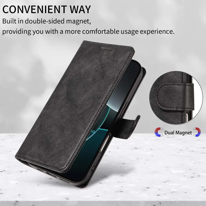 Leather Case For Honor X8C X7C X8B X7B X8A X7A X8D X7D X7 d X8 c HonorX8C Cover Flip Wallet RFID Blocking Anti-Theft Book Coque