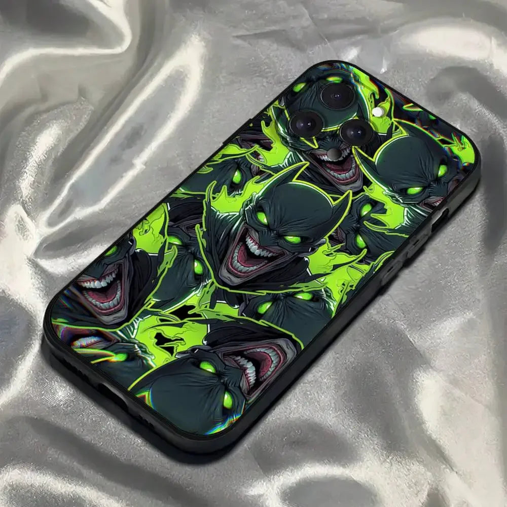 W-Batmans-r Phone Case Shockproof Case For IPhone 17 11 13 15 14 16 Pro Max 12 Mini 7 8 Plus XR X XS Matte Funda Phone Cover