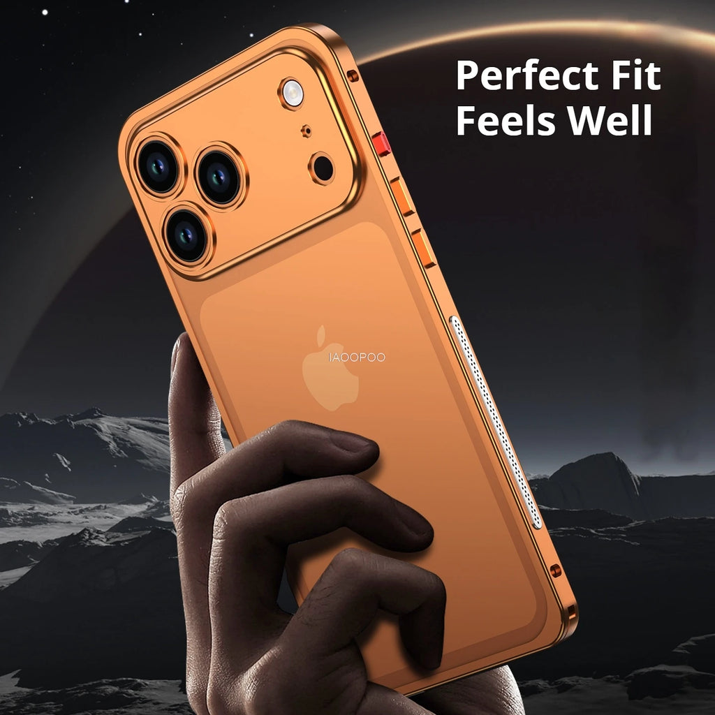Ultra Thin Aluminum Frame Metal Bumper Case For IPhone 17 Pro Max Air 16 15 14 13 12 Pro Max