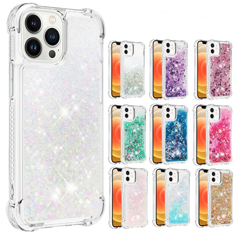 Coque Redmi A3 13C 10 5G 10C 12C A1+ Quicksand Case for Xiaomi Redmi Note 13 12 11 Pro 10ProMax 12S Fashion Silicone Soft Cover