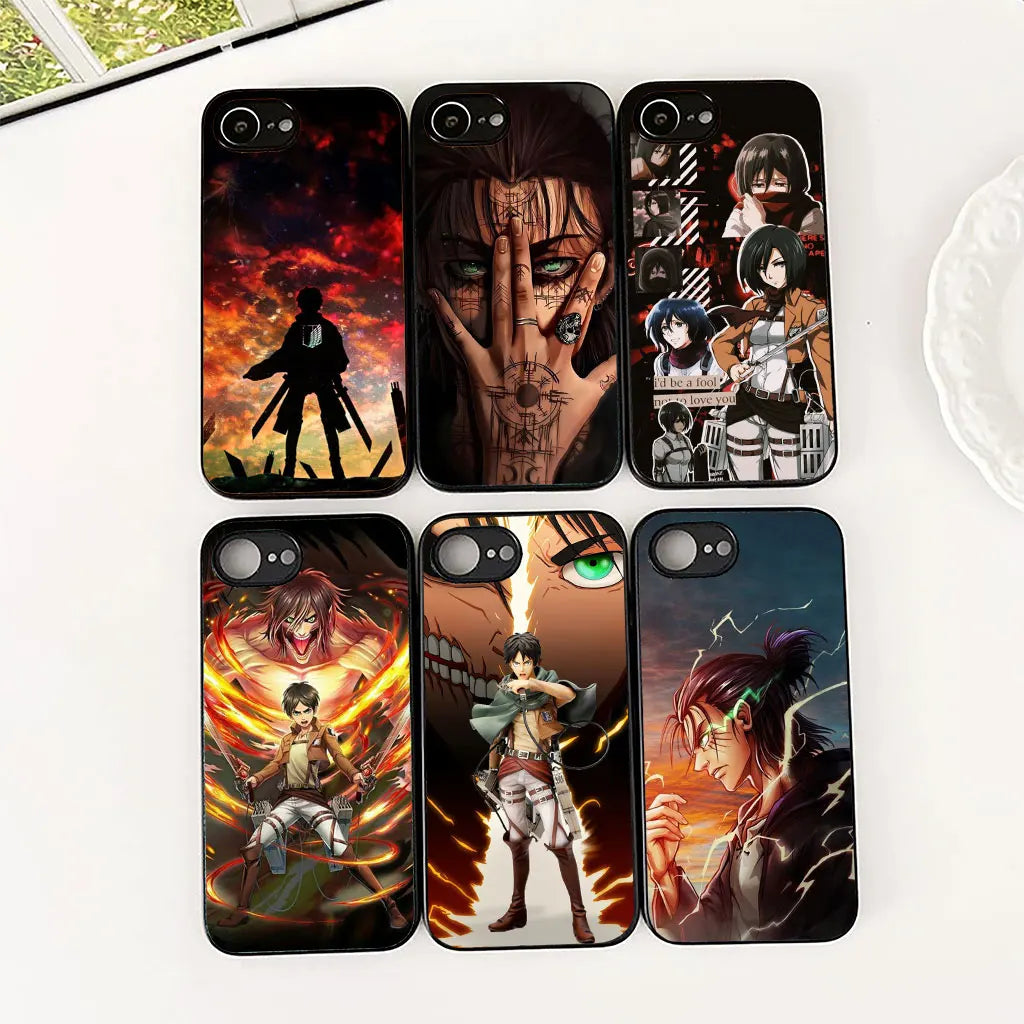 Phone Cover for Motorola Moto Edge 70 60 Fusion NEO Pro G Stylus G56 G96 G04 G05 20 Case Comics Attack on titan levi Eren