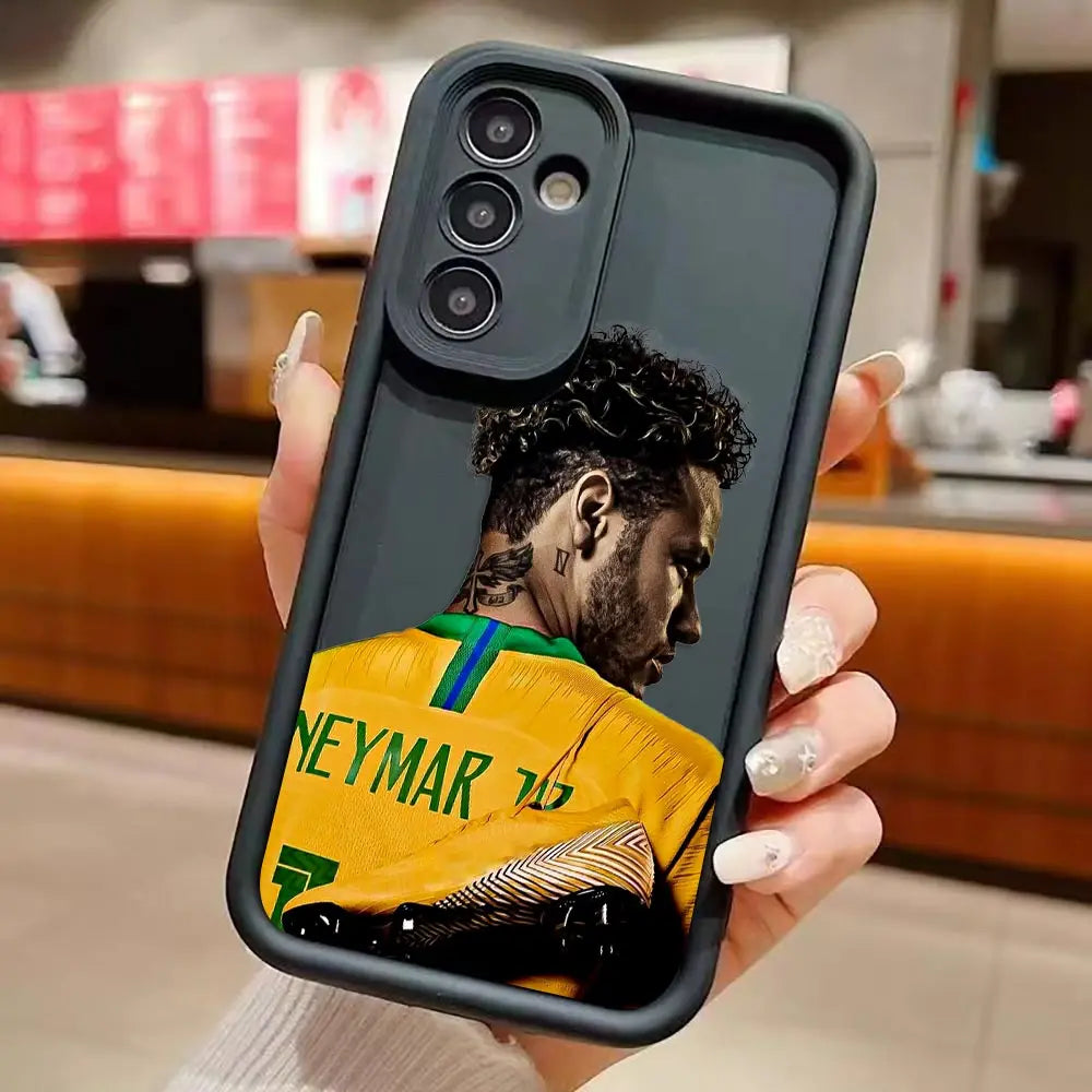Phone Case For Samsung A13 A14 A15 A16 A17 A22 A23 A26 A27 A32 A51 A52 A53 A55 A56 A57 A72 A73 A71 Cover Footballer N-Neymar 10