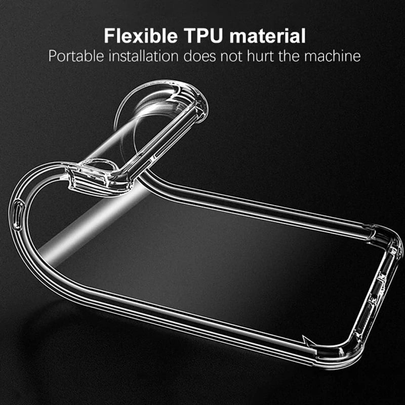 S 25 Edge 25Edge Case Anti-Yellowing Clear Crystal TPU Soft Cover For Samsung Galaxy S25 Edge S25Edge 5G Airbag Shockproof Coque