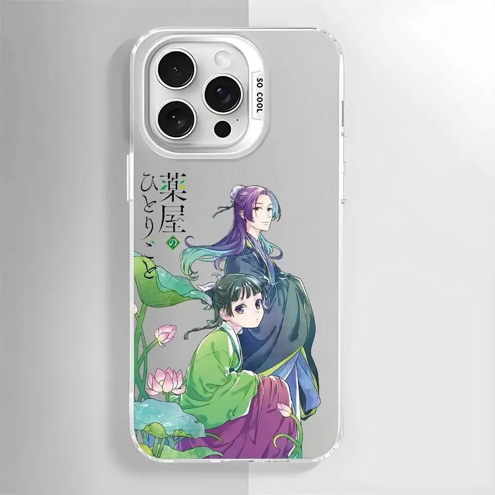 Anime The Apothecary Diaries Phone Case For iPhone 17 16e 16 15 14 13 12 11 mini Pro Max X XR XSMAX 8 7 Air Plus Anti Fall Matte
