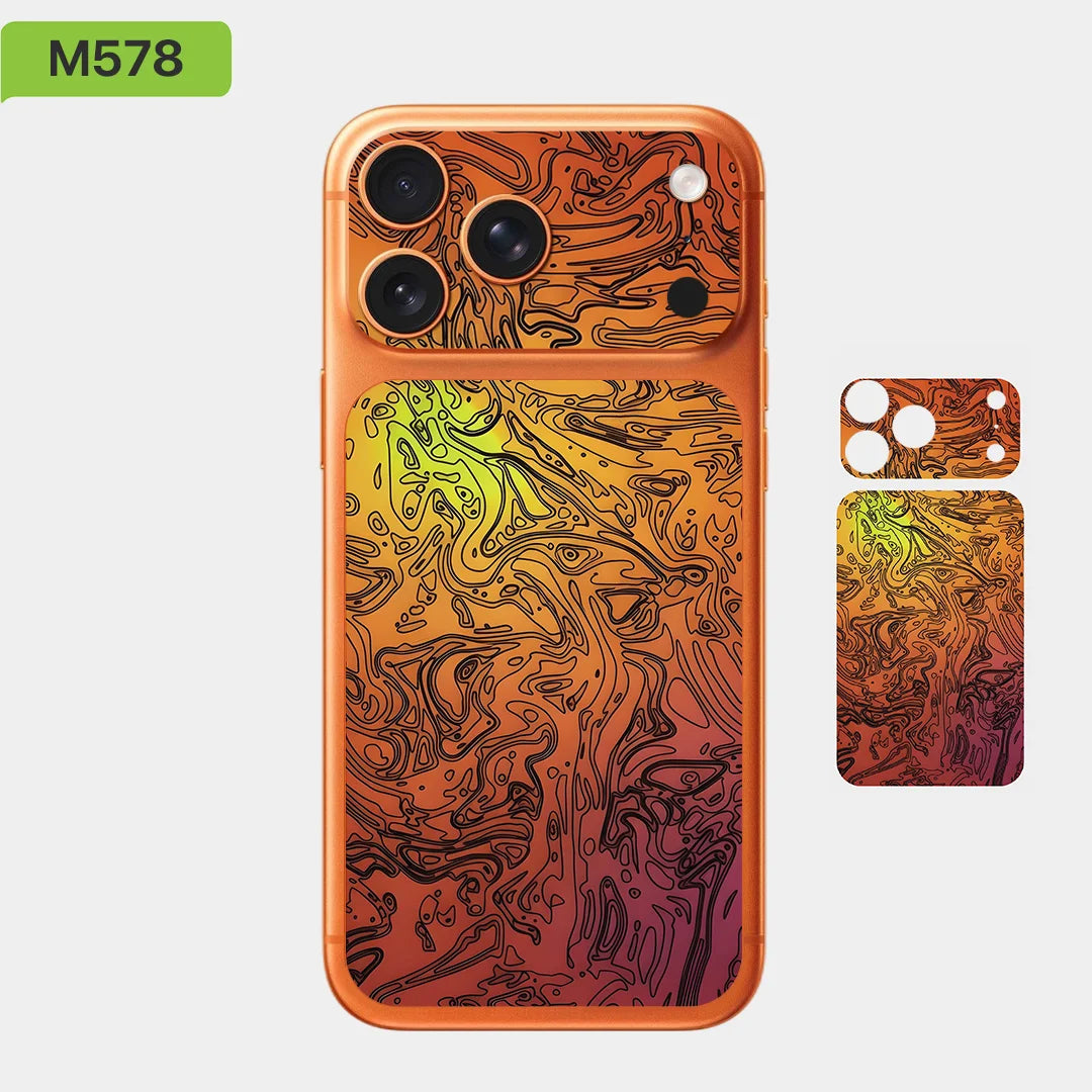 For Apple iPhone 17 Pro Max /17pro Full Body Back Cover Decal Skin 3M Colorful Protective Sticker Film
