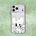 Cute Boykisser Furry Phone Case For iPhone 14,13,17,12,11,16,15,Plus,Pro Max,XS,X,XR,SE,Mini,Soft Silicone Black Cover