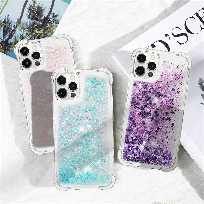 Coque Redmi A3 13C 10 5G 10C 12C A1+ Quicksand Case for Xiaomi Redmi Note 13 12 11 Pro 10ProMax 12S Fashion Silicone Soft Cover