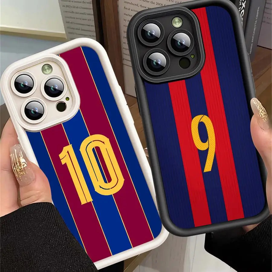 Football Star Digital Art Phone Case for Apple iPhone 14 16 Plus 13 Mini 15ProMax 11 Pro 12Pro 13 Soft Cover Soft