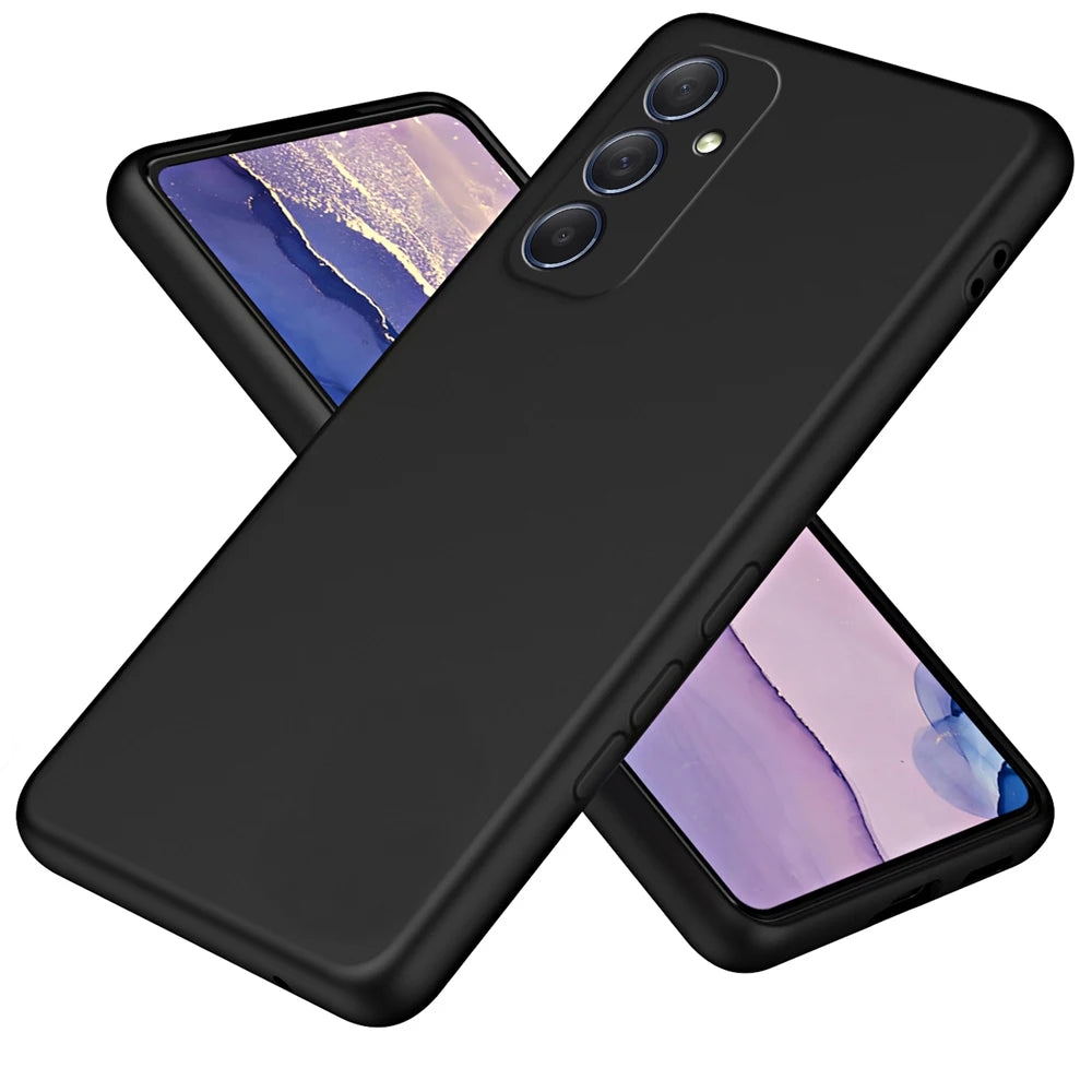 Luxury Liquid Silicone Phonr Case For Samsung Galaxy A16 A26 A36 A56 A06 A05 A05S A15 A25 A35 A55 5G Cover Cases