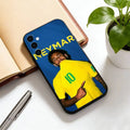 Neymar No.10 Football Theme Phone Case For Samsung Galaxy A73,A72,A71,A70,A53,A52,A51,Others Soft Black Cover