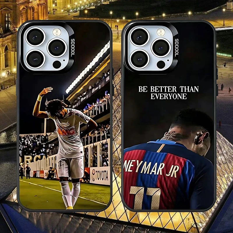 Football Sport N-Neymar Frosted Case for Samsung Galaxy S26 S25 S24 S23 Plus S22 Ultra S21 S20 FE A57 A56 A55 A54 Acrylic Cover