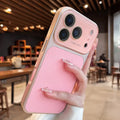Luxury Lichee Pattern Leather Phone Case For iPhone 17 16 15 14 13 12 Pro Max Plus Air Camera Film Protection Bumper Back Cover