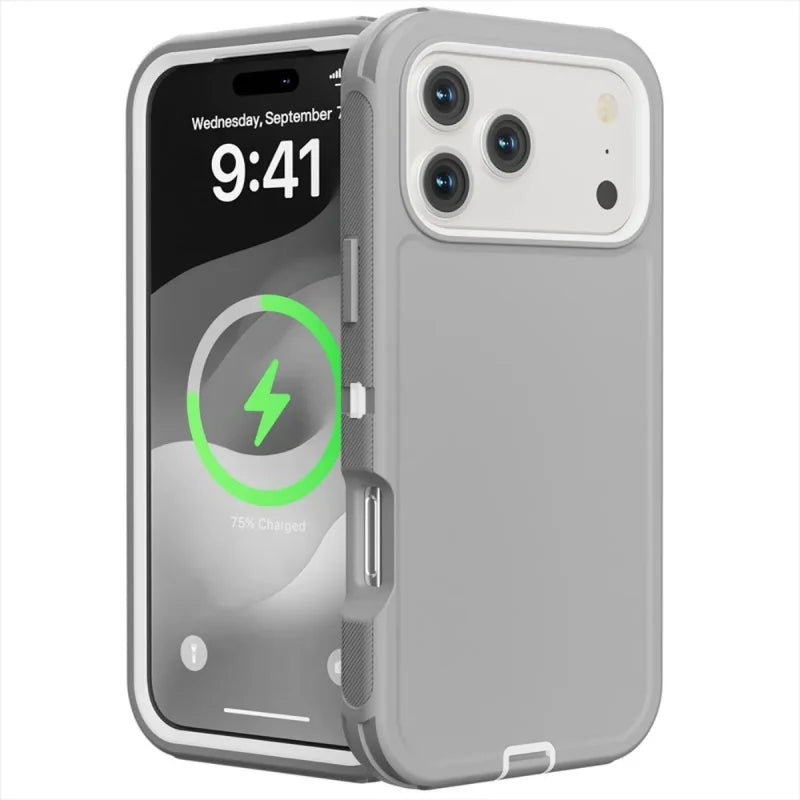 3IN1 Heavy Duty Military Dustproof Phone Case For iPhone 17 16E 15 16 14 Plus 13 12 MINI 11 17 Pro Max 17 Air Protection Cover