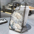 Lotus Flower Transparent Phone Case For iPhone 17 13 16 Pro 15 11 12 14 Pro Max 7 8 Plus Air 16e XR SE Shockproof Cover Coque