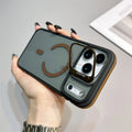 Luxury Transparent Magnetic Kickstand Stand Case For iPhone 17 Pro Max Air 16 15 14 Plus 13 12 11 for Magsafe Must Haves Cover