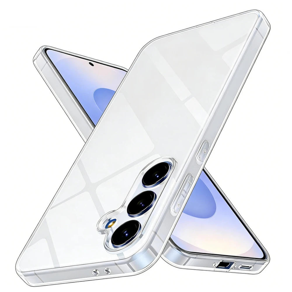 For SamsungS26Ultra Silicone Soft Case For Samsung Galaxy S26 Ultra S26+ Plus Clear Crystal Ultra Thin Shell Shockproof Coque