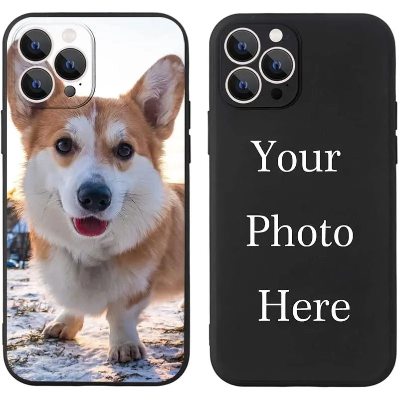 Customized Photo Silicone Soft Phone Case For iPhone 17 16 15 14 13 12 11 Pro Xs Max X XR Mini 16e 7 8 Plus SE 2020 2022 Cover