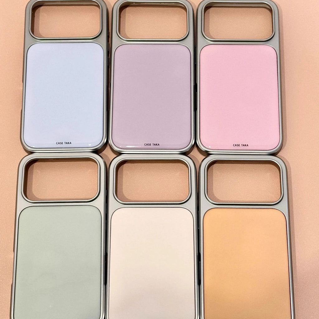 INS Simple Color Y2K Electroplated Drop Glue Phone Case For iPhone 16 15 14 13 12 11 17 Pro Max 16 15 14 13 12 Pro 17 Air Cover