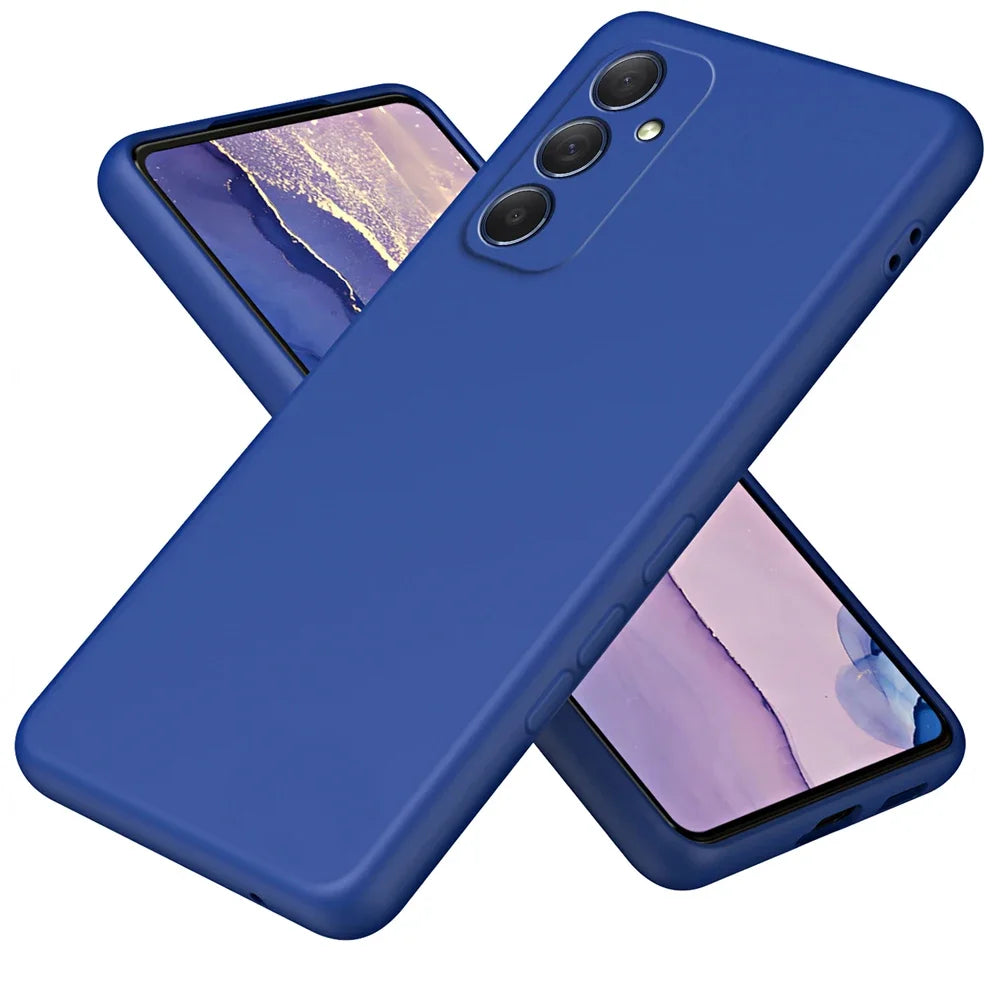 Luxury Liquid Silicone Phonr Case For Samsung Galaxy A16 A26 A36 A56 A06 A05 A05S A15 A25 A35 A55 5G Cover Cases
